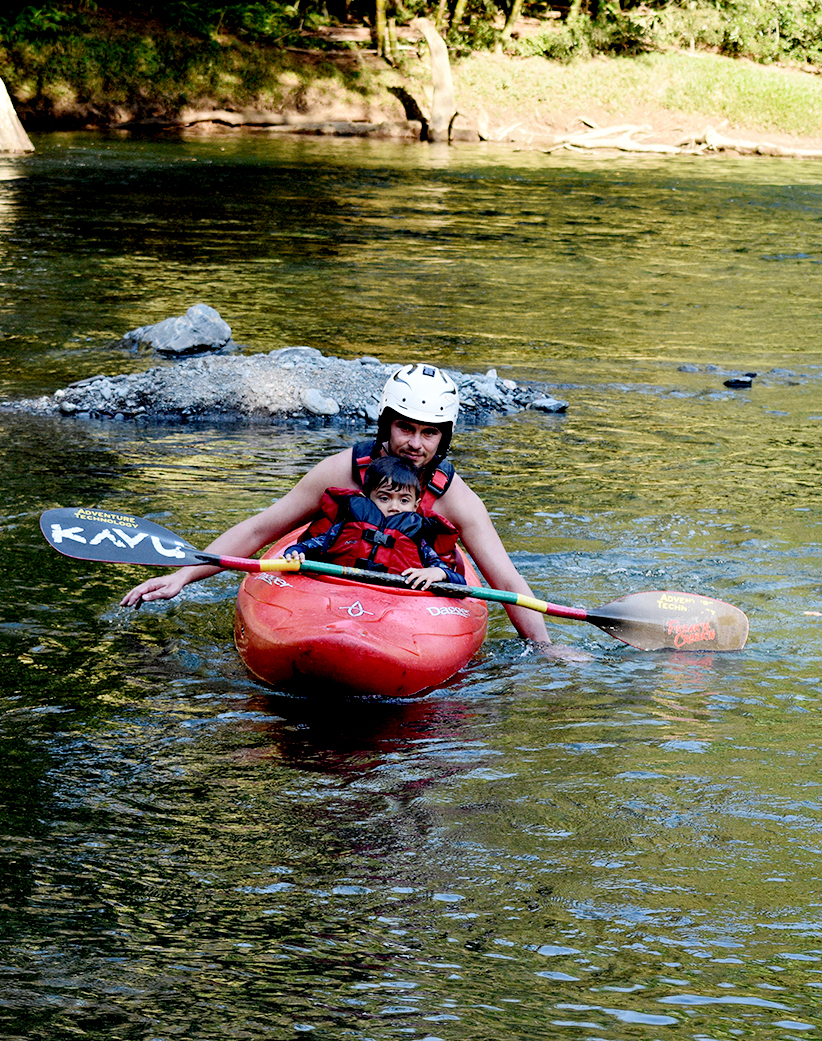 kids free kayaking course